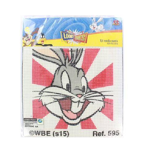 Canvas Kit Looney Tunes Mediums Holes Bugs Bunny Ma Petite Mercerie