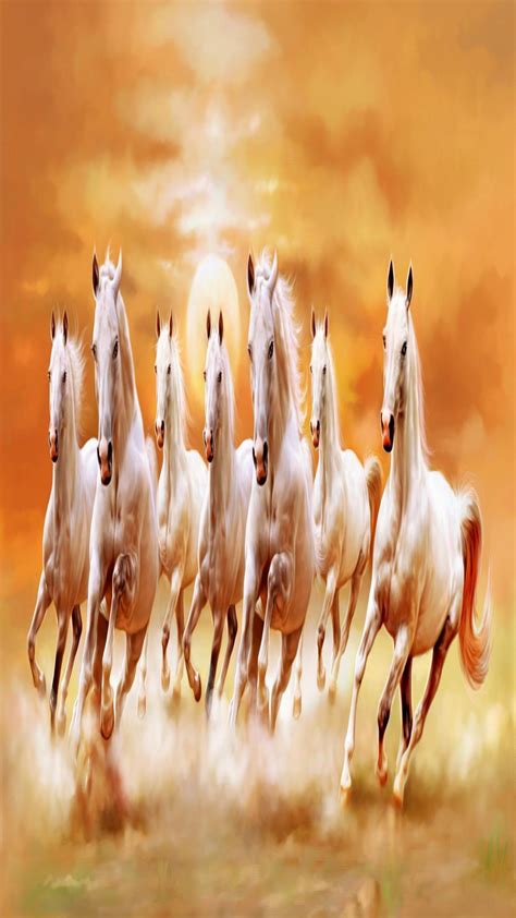 7 Horses Running Wallpaper Hd Parketis