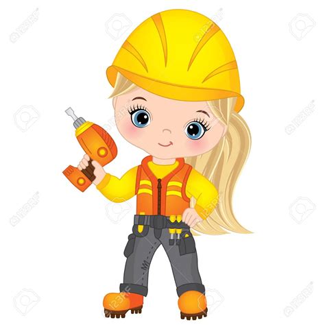 Girl Construction Worker Clipart 10 Free Cliparts Download Images On