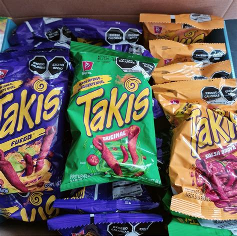 Takis Fuego Salsa And Original 24 Pack Crisps Box Mexican Etsy