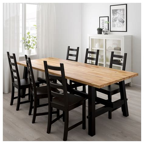 ikea dining table wood Ikea solid wood dining table