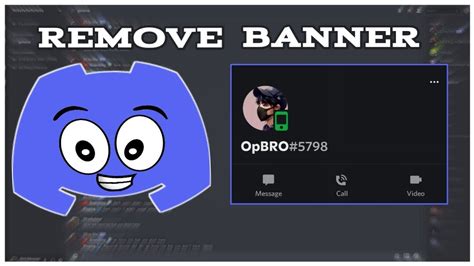 How To Remove Profile Banner In Discord Invisible Profile Banner