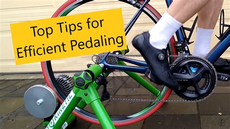 Top Tips On How To Pedal With More Efficiency Youtube