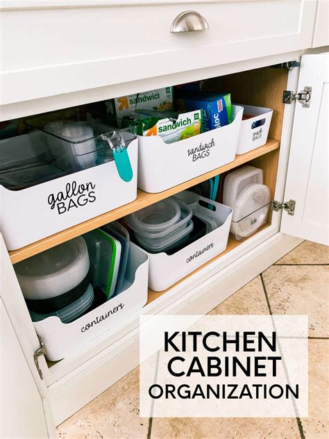Most kitchen cabinetry sets have a row of drawers for storing supplies that dont belong in the cabinets. How to Organize Kitchen Cabinets - Thirty Handmade Days