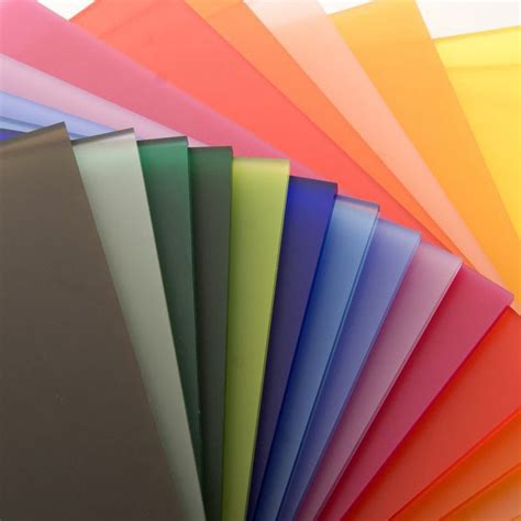 Color Plastic Board A3 Polished Sheet 25mm Clear Perspex Iridescent