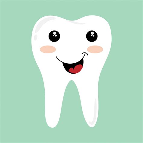 Tooth Cartoon Illustration Cute Free Stock Photo Public Domain Pictures