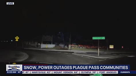 Snow Power Outages Plague Pass Communities Fox 13 Seattle Youtube