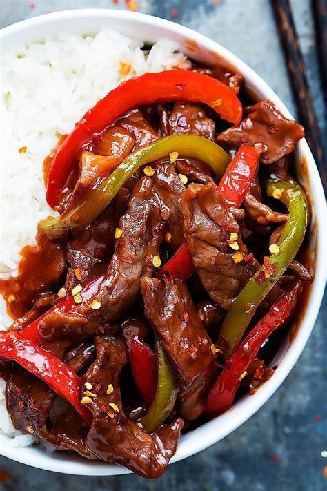 20 Minute Beijing Beef Spicy Recipes Asian Recipes Beef Recipes