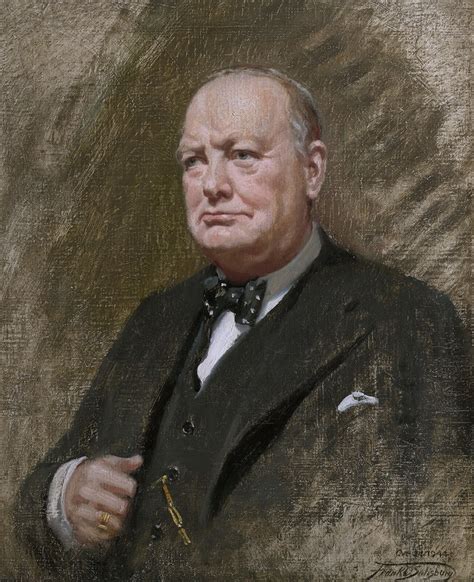 Sir Winston Churchill The Freedom Portrait Philip Mould And Company