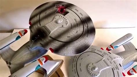Vintage Star Trek Uss Enterprise Ncc 1701 D Toy Lot Playmates Youtube