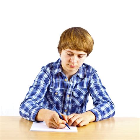 Boy Learning For School Stock Image Image Of Pupil Scholar 23523905
