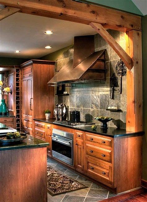 Log Cabin Kitchen Ideas 52 Rustic Kitchen Design Cabin Kitchens