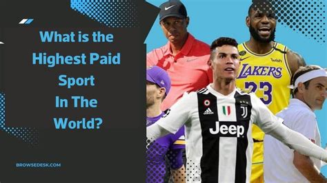 What Is The Highest Paid Sport In The World