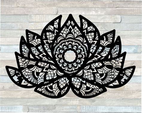 Download Namaste svg lotus flower svg | Etsy | Flower svg, Lotus vector, Flower mandala