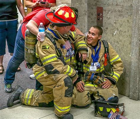 Scores Climb Stairs To Remember Firefighters Who Died On 911 Fulton Sun