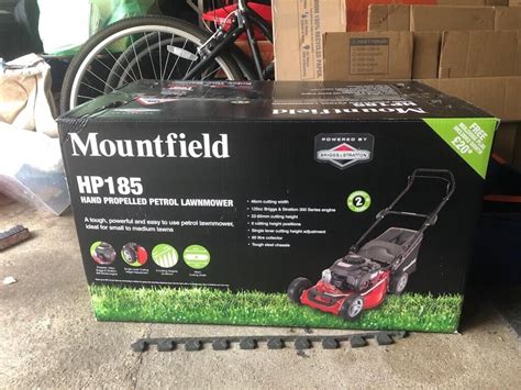 Lawnmower Mountfield Hp 185 Hand Propelled Petrol Unopened Brand New