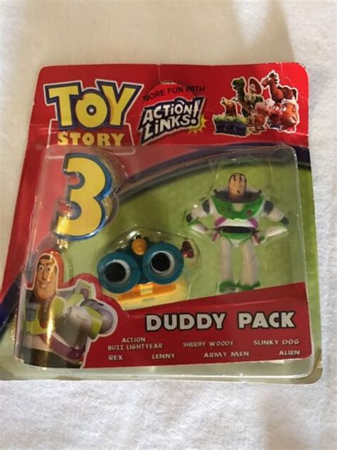 Toy Story 3 Duddy Pack Buzz And Lenny Disney Figures Rare Unique