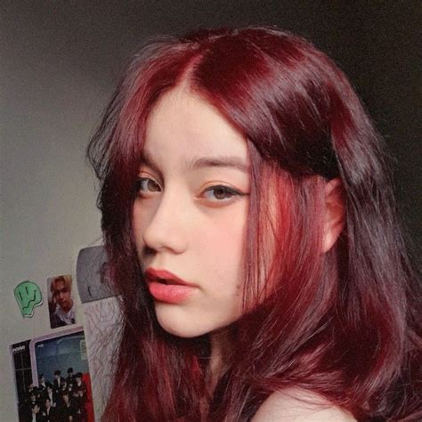 Red Hair Aesthetic Girl By Flouwebi In 2021 Red Hair Inspo Hair Dye Colors Hair Inspo Color