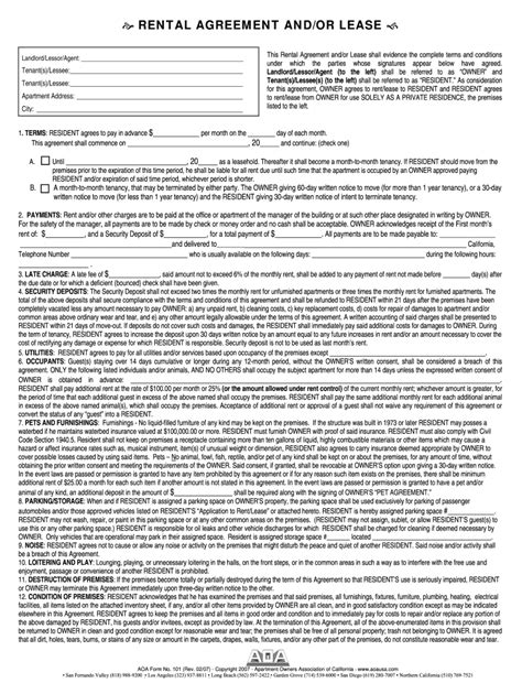 Orea Form 101 Fillable Printable Forms Free Online