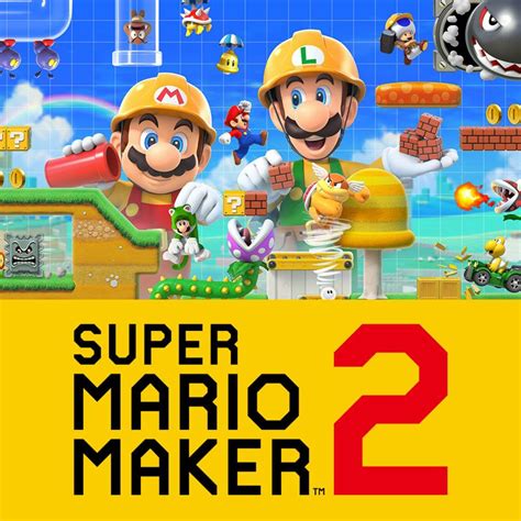 Super Mario Maker 2 2019 Nintendo Switch Box Cover Art Mobygames