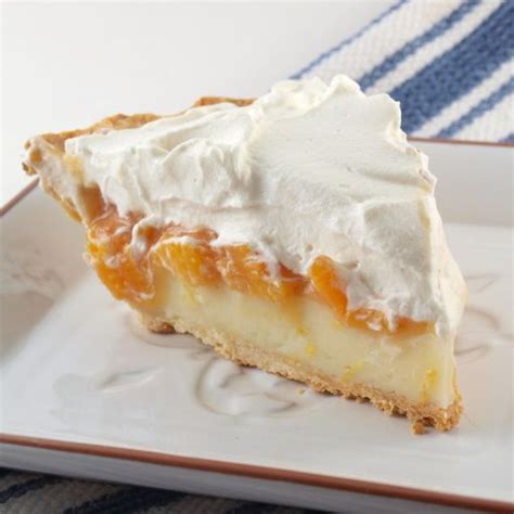 Peach Cream Pie By Evilshenanigans I Made This And It Looked Like The Picture Brownie