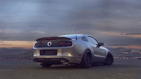 Wallpaper 1920x1080 Px Ford Mustang Gt Landscape Muscle Cars
