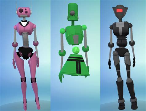 Robot Costume The Sims 4 Sims4 Clove Share Asia Tổng Hợp Custom