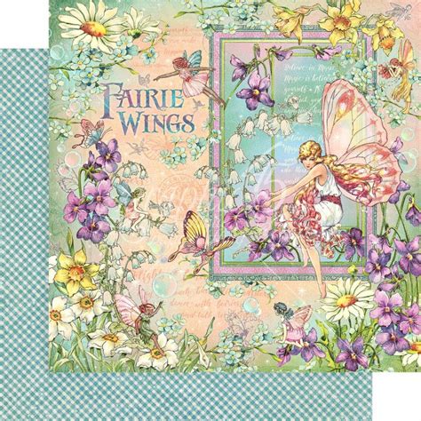 Graphic 45 Fairie Wings 12x12