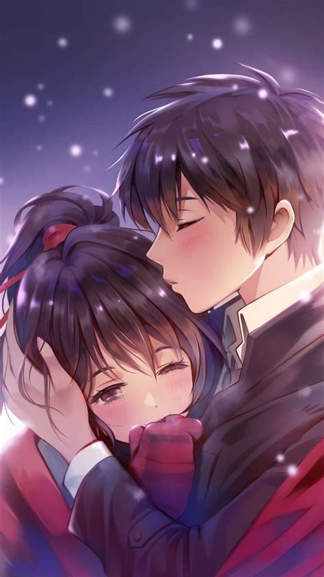 Anime Romance Drawing Sky Hd Wallpaper For Android