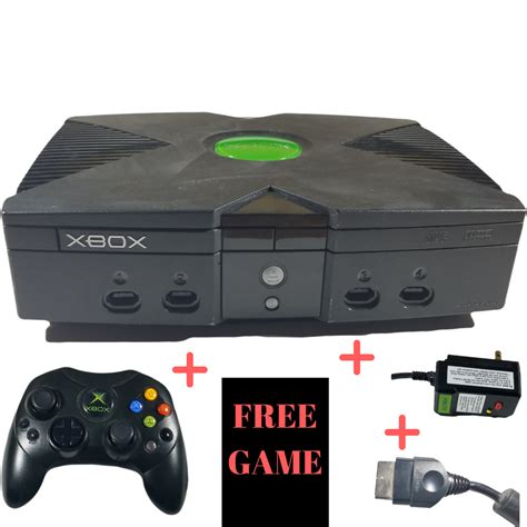 Microsoft Original Xbox Console System 8gb Black — Ogreatgames