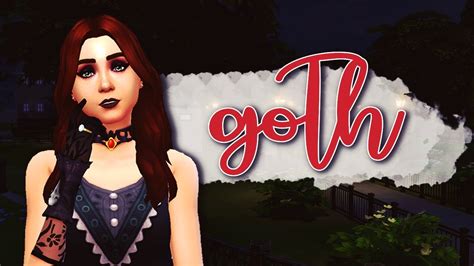 If Eliza Pancakes Was A Goth The Sims 4 Create A Sim Youtube