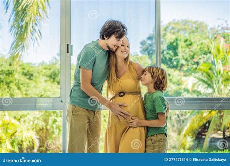 Itand X27s A Boy Expectant Parents Mother Father And Their Elder Son