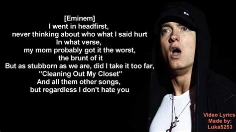 Eminem Headlights Ft Nate Ruess Lyrics Youtube