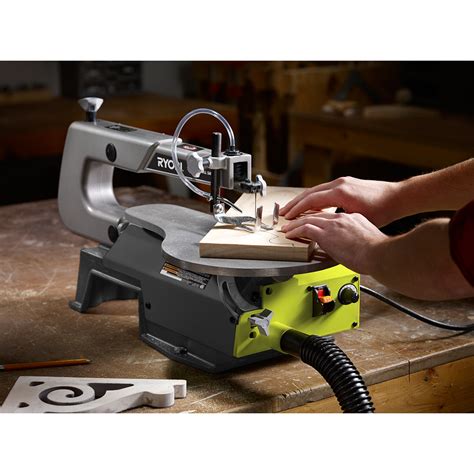 It is named after its traditional use in making scrollwork, which are sculptural ornaments that feature. RYOBI 1.2 Amp 16 In. Scroll Saw