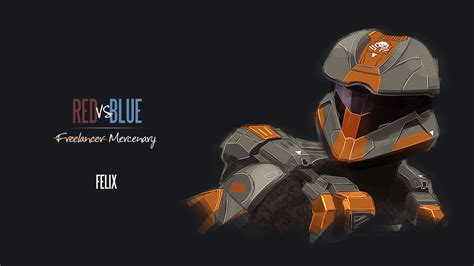 His Name Is Felix And He Is Here To Help Himself Red Vs Blue