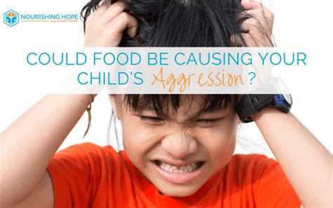Could Food Be Causing Your Childs Aggression Nourishing Hope