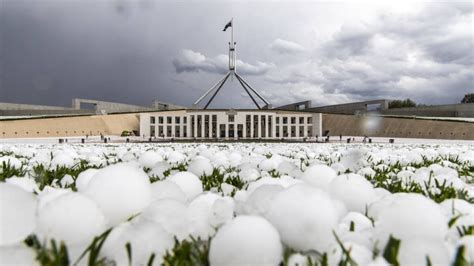 1200 × 675 Houses Of Parliament Canberra Hail Storm