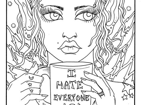 Bad Fairies Coloring Book Funny Sexy Naughty And Scary Etsy Canada