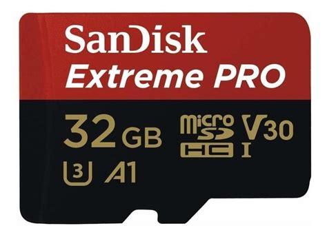 Cartão de Memória microSDHC SanDisk Extreme PRO 32GB Backup Equipamentos