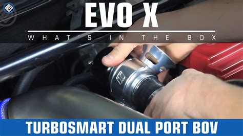 Turbosmart Dual Port BOV Mitsubishi Evo X Install Review Sound Clip