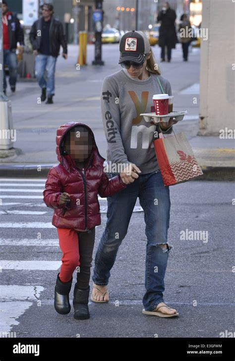 Jillian Michaels And Her Daughter Lukensia Out And About In Manhattan