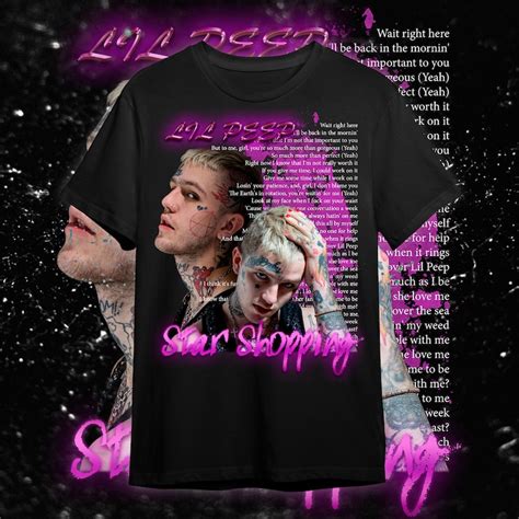 Lil Peep Rap Bootleg T Shirt Designs Hip Hop Png Files Etsy
