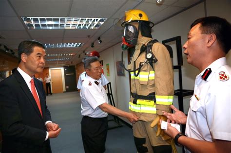 Ce Visits Fire Services Department Headquarters With Photos
