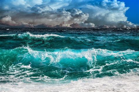 Free Image on Pixabay - Waves, Sea, Sky, Clouds, Storm | Waves, Ocean ...