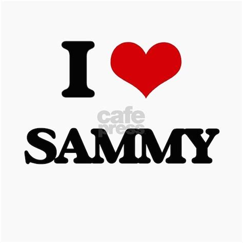 I Love Sammy Trucker Hat By Johnny Rico Cafepress