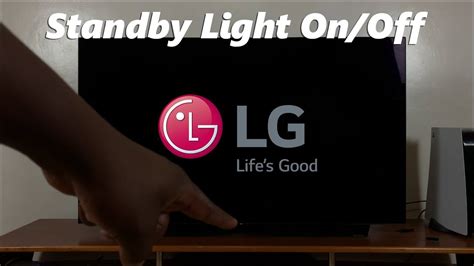 How To Turn LG Smart TV Standby Light ON Or OFF YouTube