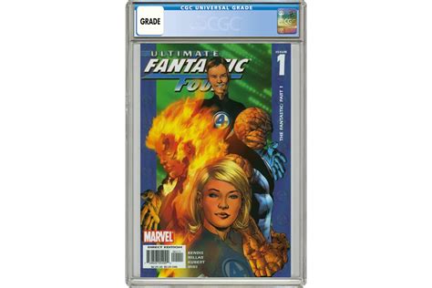 Marvel Ultimate Fantastic Four 1 Comic Book Cgc Graded Mx