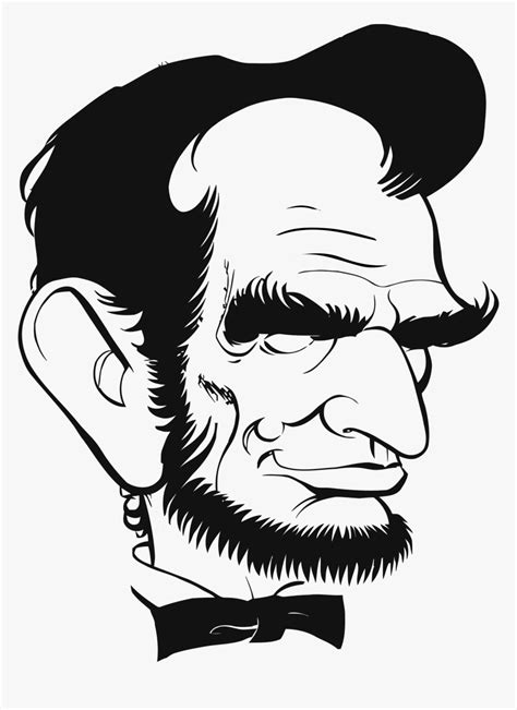 Cartoon Drawings Of Abraham Lincoln Hd Png Download Kindpng