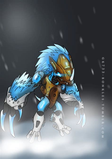 BIONICLE Melum Creature Of Ice By Gk Deviantart Com On DeviantArt Bionicle Bionicle