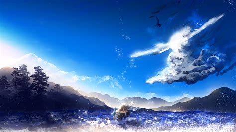 Anime Landscape Wallpaper 1920x1080 Posted By Ethan Anderson